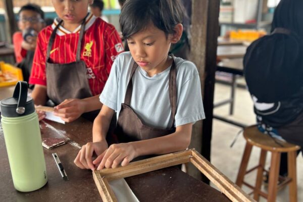 Carpentry Project at Sri Showme Primary Finnish Inspired School