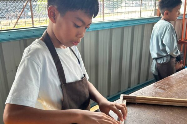 Carpentry Project at Sri Showme Primary Finnish Inspired School