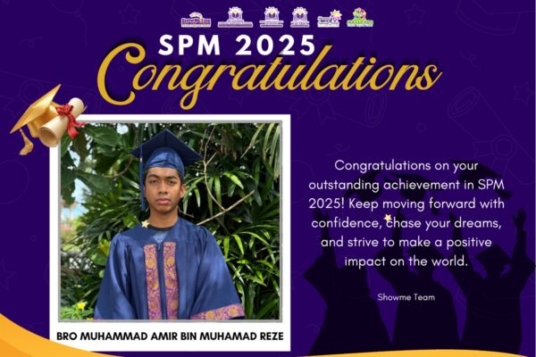 Congratulations to Our 2025 SPM Candidates