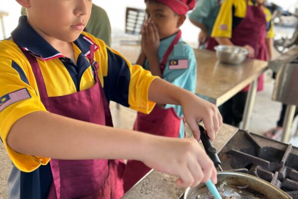 Cooking Class at Sri Showme Primary 🍳