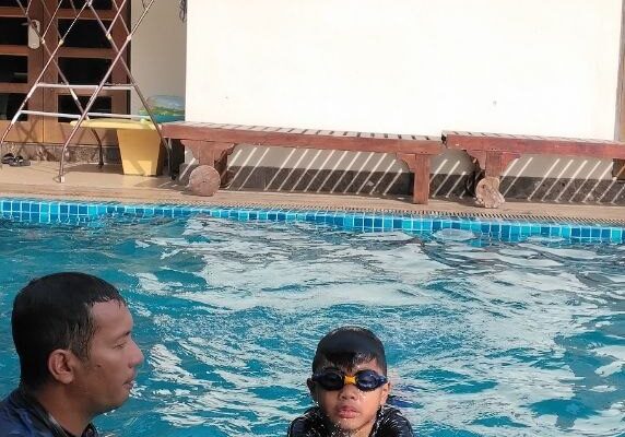 Swimming Class at Sri Arini School 🏊‍♂️
