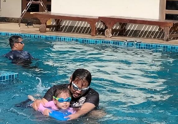 Swimming Class at Sri Arini School 🏊‍♂️