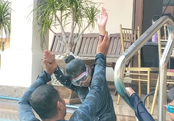 Swimming Class at Sri Arini School 🏊‍♂️